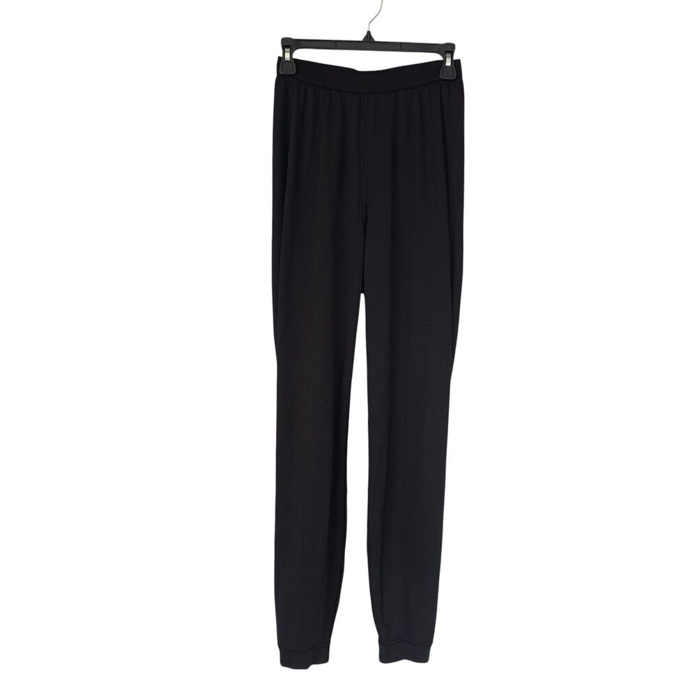 Patagonia Capilene Women’s Leggings Elastic Waist Black Baselayer Size Large